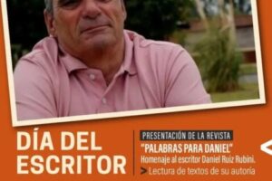 Pergamino – Homenaje a Daniel Ruíz Rubini en el día del escritor