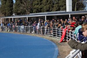 Pergamino presentó la nueva pista de atletismo