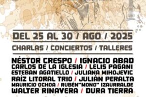 Pergamino – XI Encuentro de Música Popular: 5 días de charlas, talleres y shows con el apoyo del Municipio