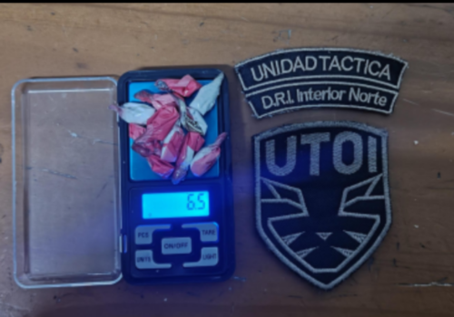 Pergamino – Detuvieron a un sujeto con envoltorios de cocaína listas para la venta