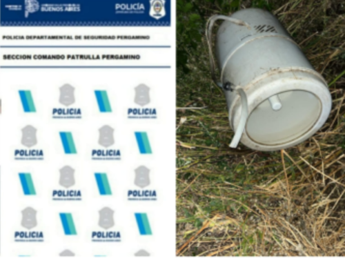 Pergamino – Sujetos aprehendidos tras intentar robar un lavarropas